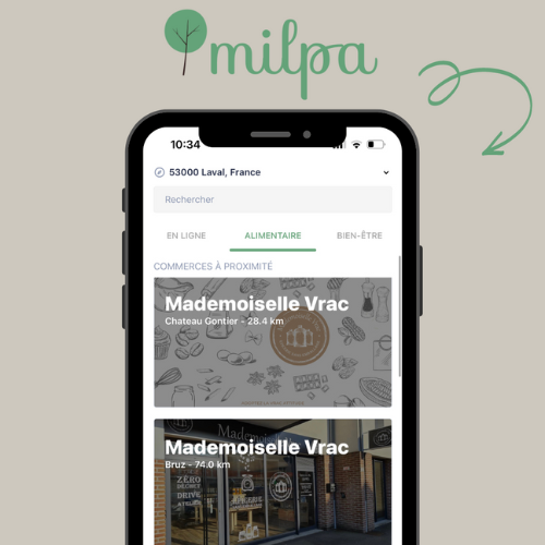 MILPA - La nouvelle appli fidélité qui vous fait gagner de l'argent. 